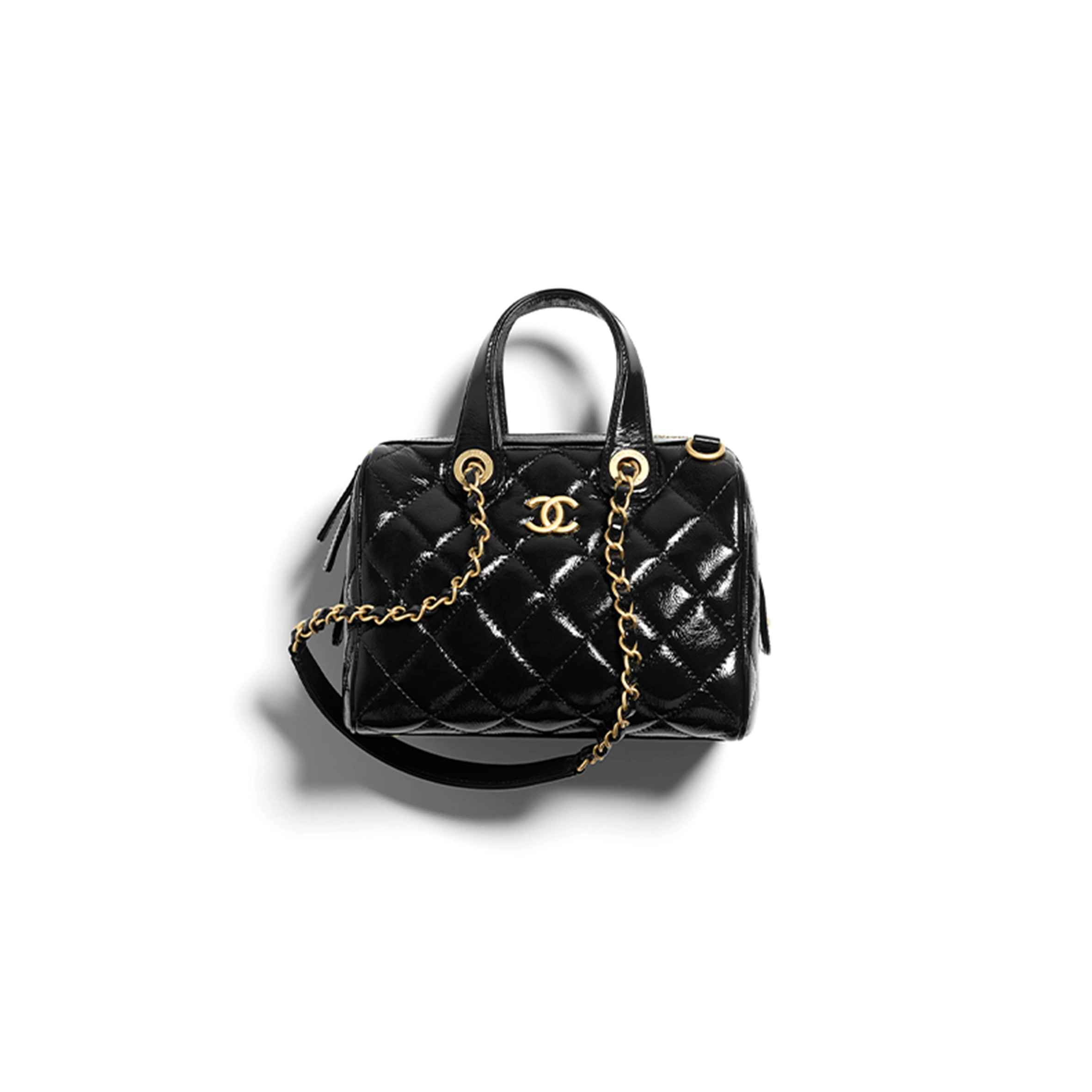 CHANEL SMALL BOWLING BAG AS5578 (21*17*13cm) CHANEL SMALL BOWLING BAG AS5578 (21*17*13cm)
